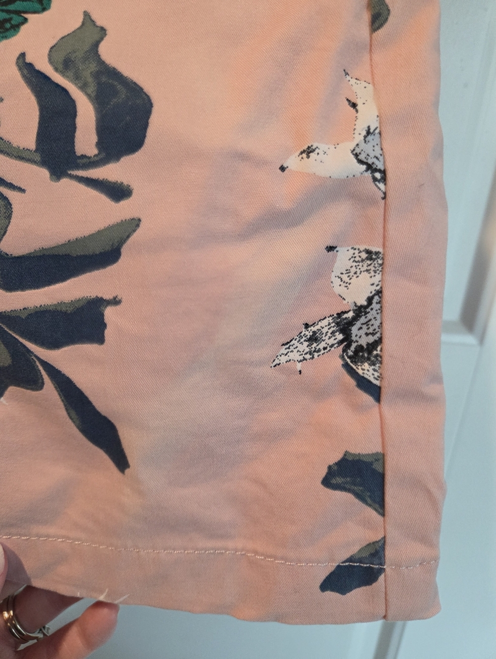 Vans Men Pink Floral Drawstring Shorts Small Nwt - Picture 6 of 6
